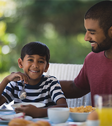 What can I do to improve my child's eating habits?
