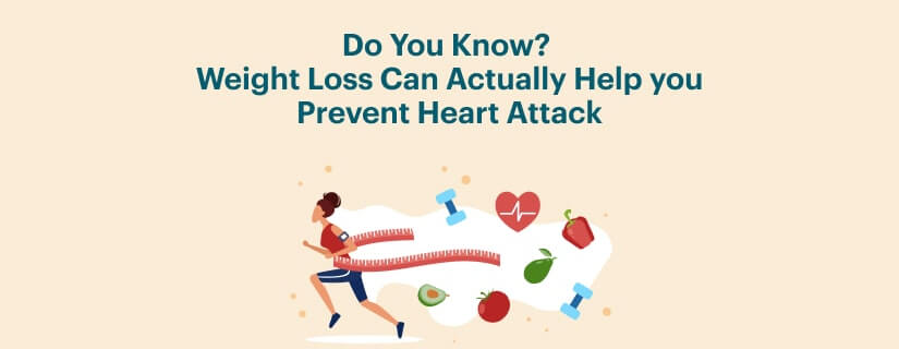 Do you know weight loss can actually help you prevent heart attacks?