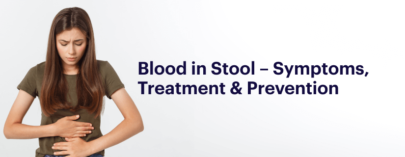 causes and treatment for blood in stool