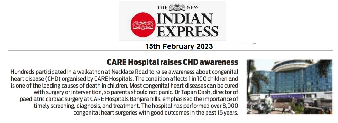 Congenential Heart Defect Walkhaton News in The New Indian Express