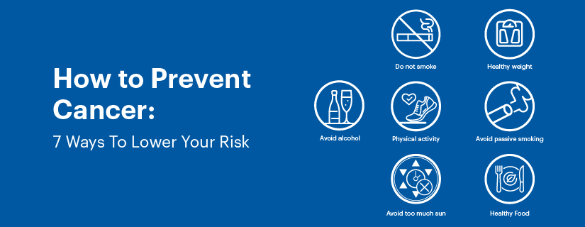 ಕ್ಯಾನ್ಸರ್ ಅಪಾಯವನ್ನು ಕಡಿಮೆ ಮಾಡಲು 7 ಸಲಹೆಗಳು