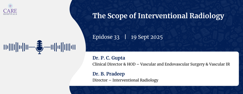 The Scope of Interventional Radiology with Dr. P. C. Gupta & Dr. B. Pradeep | CARE Hospitals