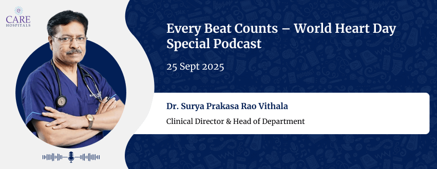 World Heart Day with Dr. Surya P R Vithala | CARE Hospitals